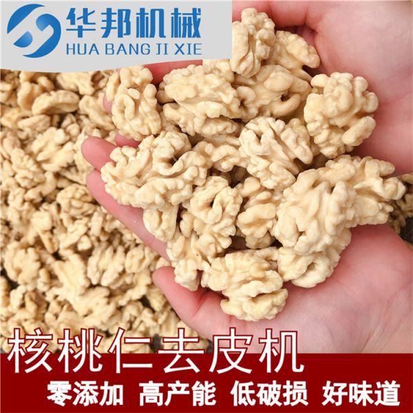 核桃仁深加工發展趨（qū）勢剖析 脫衣核桃仁設備簡介（jiè）